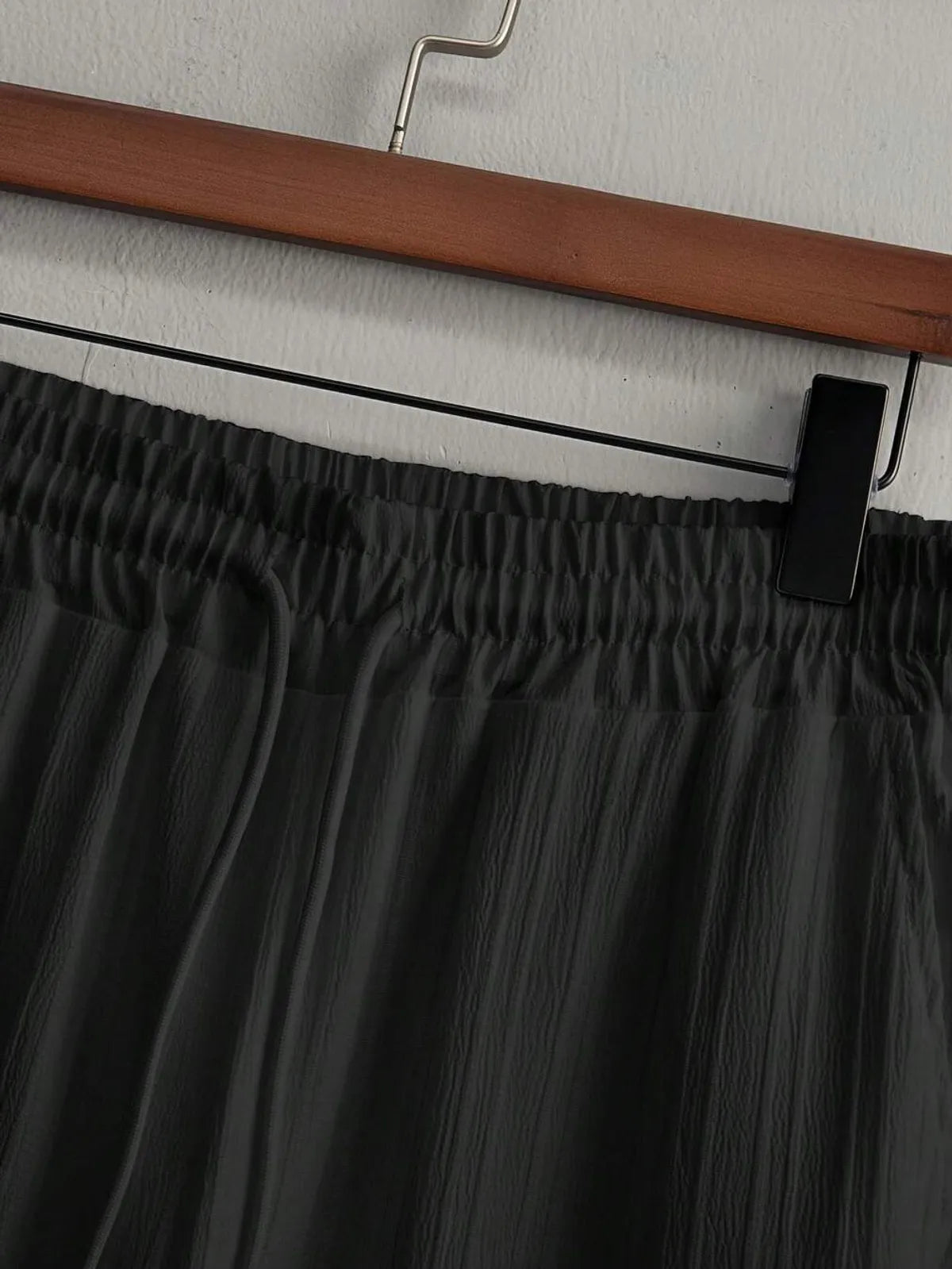 Premium Dark Red Shirt & Black Track Pant Premium Cotton Co-Ord Set For Men
