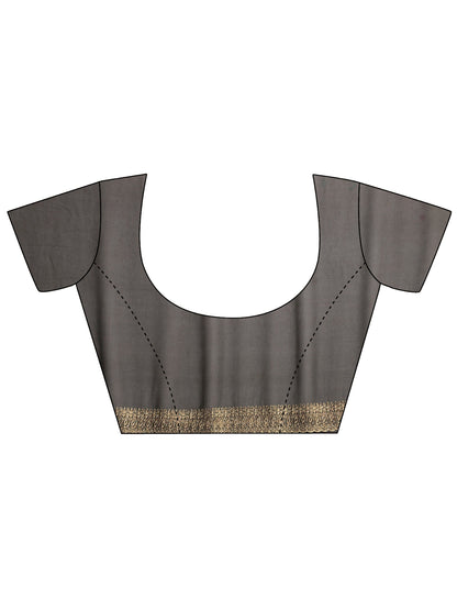 Libas Art Black Embroidered Georgette Saree
