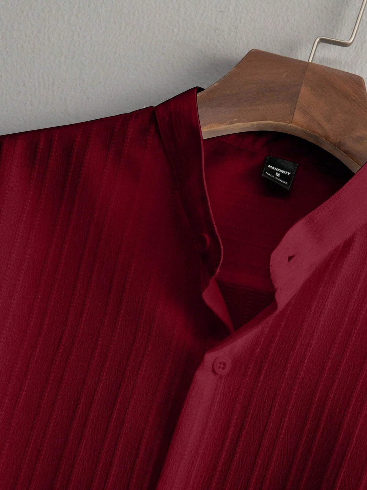 Premium Maroon shirt & track Pent Co-ord set For Man -Lafabrila