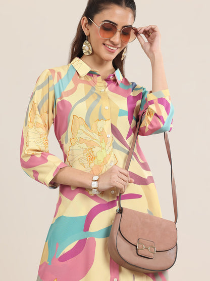 Libas Multi Printed Poly Crepe Co-Ord Sets
