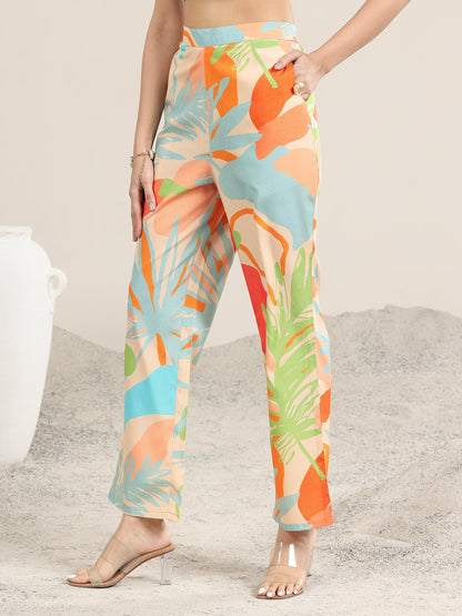 Libas Multi Printed Poly Crepe Co-Ord sets
