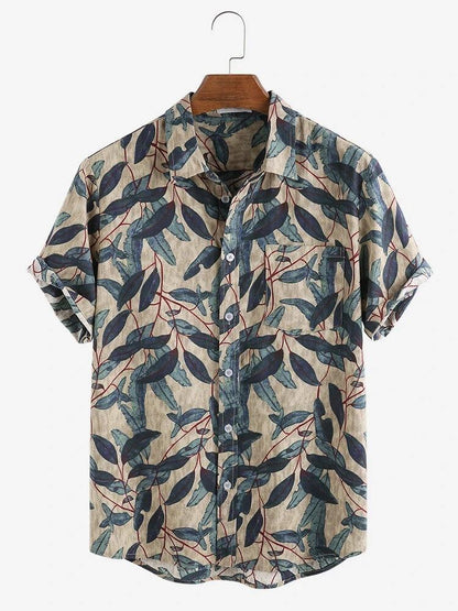 Rich Coloured Floral Digital Print Shirt