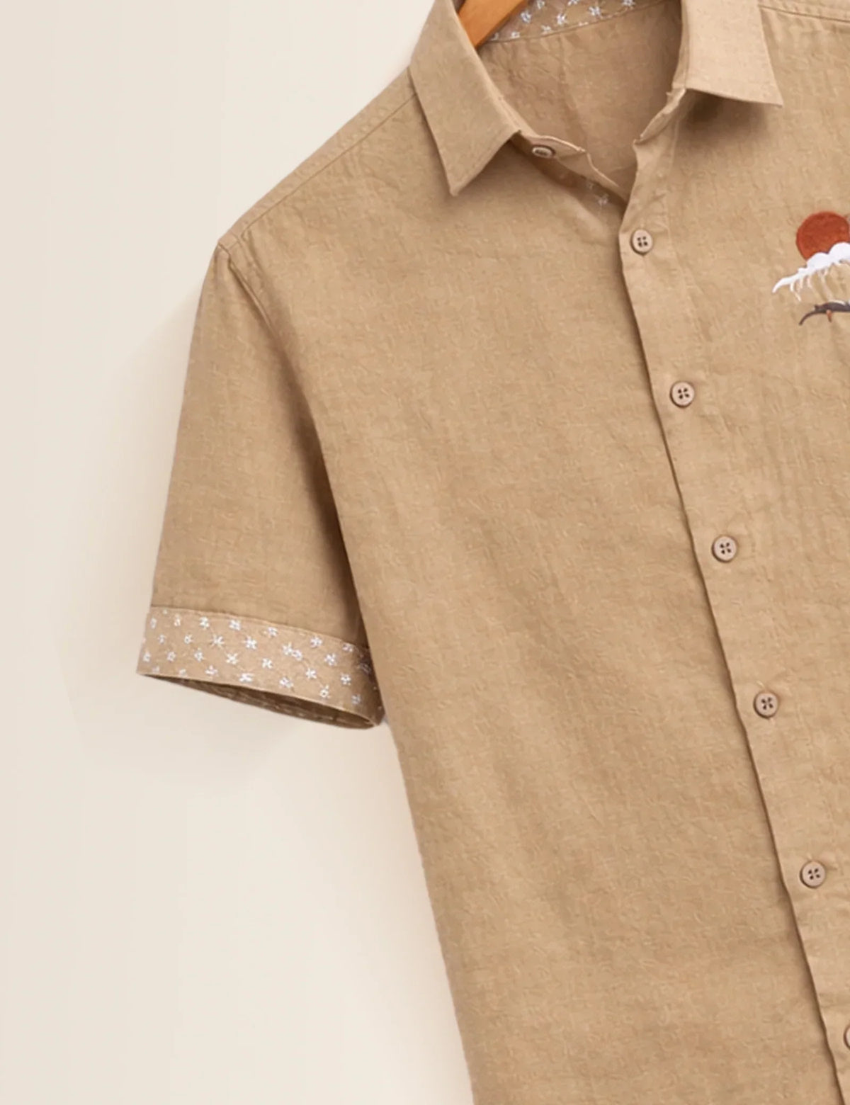 Flying Symbol Printed Men's Shirt - XPST