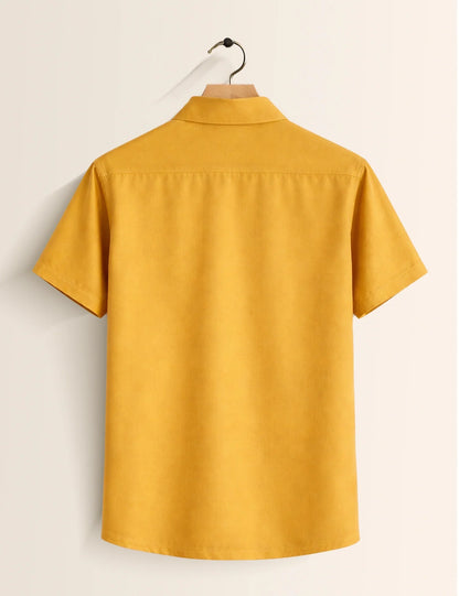 Golden Mountain Printed Men's Shirt - XPST
