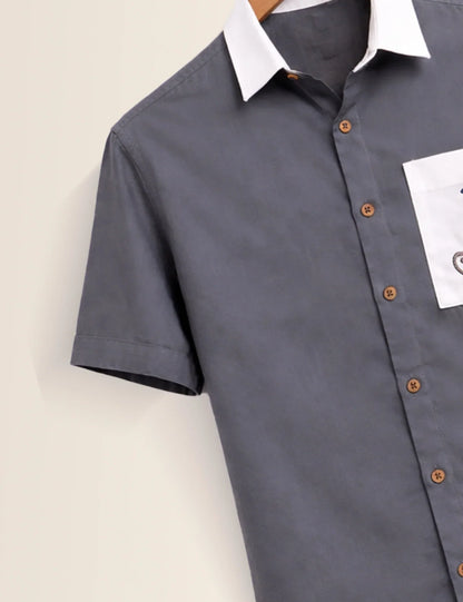 Grey Brand Printed Men's Shirt - XPST