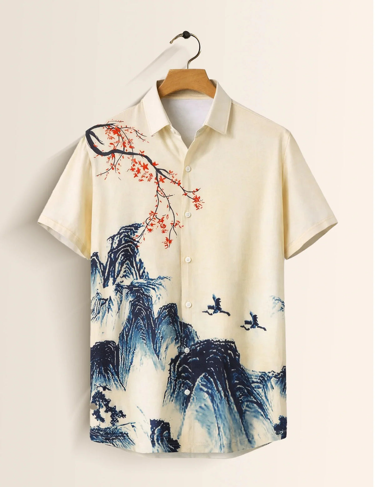 Imaginary Mountain Printed Men's Shirt - XPST
