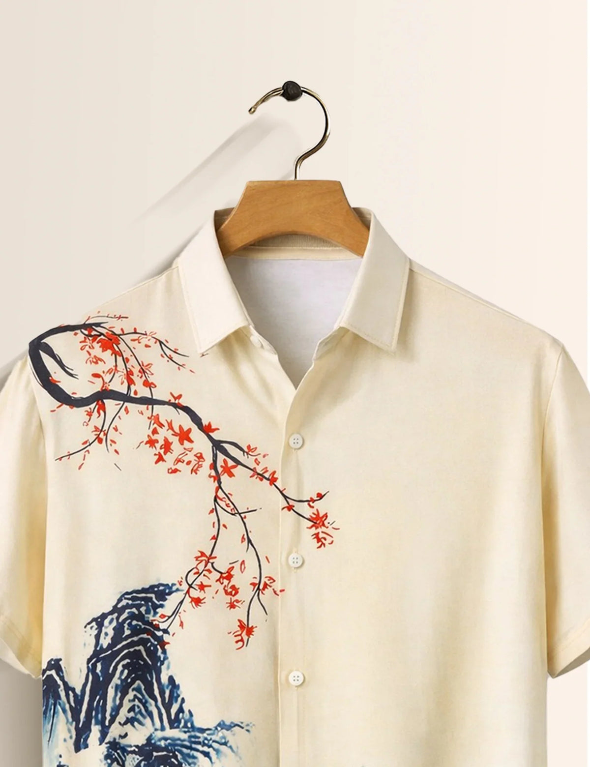 Imaginary Mountain Printed Men's Shirt - XPST