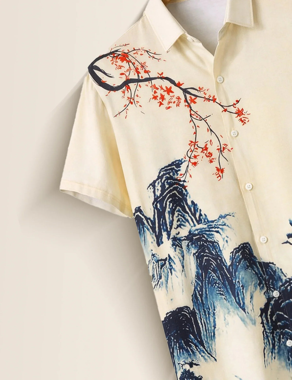 Imaginary Mountain Printed Men's Shirt - XPST