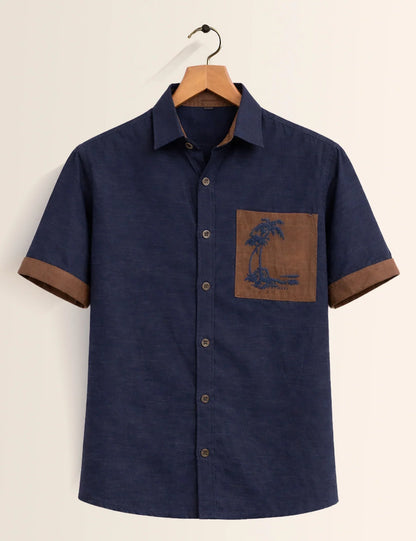 Navy Coconut Men's Shirt - XPST