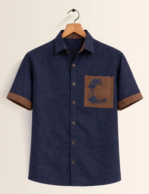 Navy Coconut Men's Shirt - XPST
