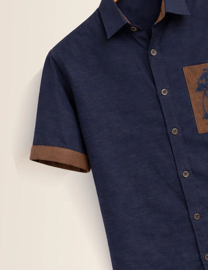 Navy Coconut Men's Shirt - XPST