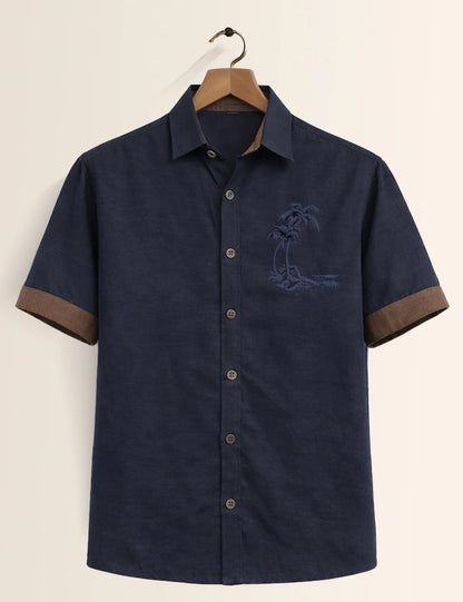 Navy Wave Men's Shirt - XPST
