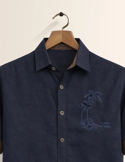 Navy Wave Men's Shirt - XPST