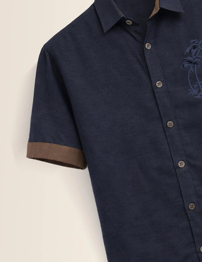 Navy Wave Men's Shirt - XPST