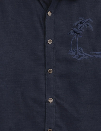 Navy Wave Men's Shirt - XPST