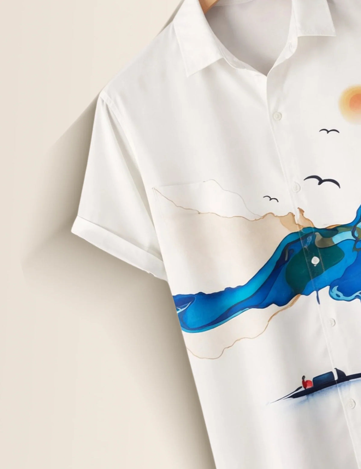 Oil Painting Men's Shirt - XPST