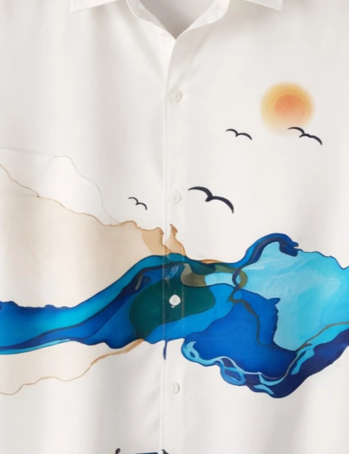 Oil Painting Men's Shirt - XPST