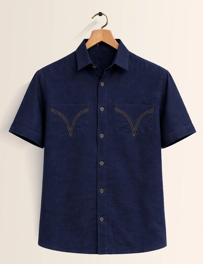 V Pocket Men's Shirt - XPST