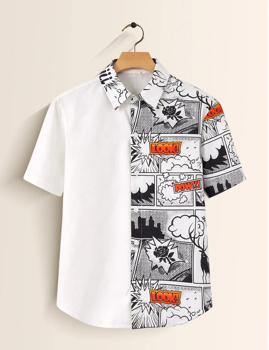 WHT HF Comic Men's Shirt - XPST